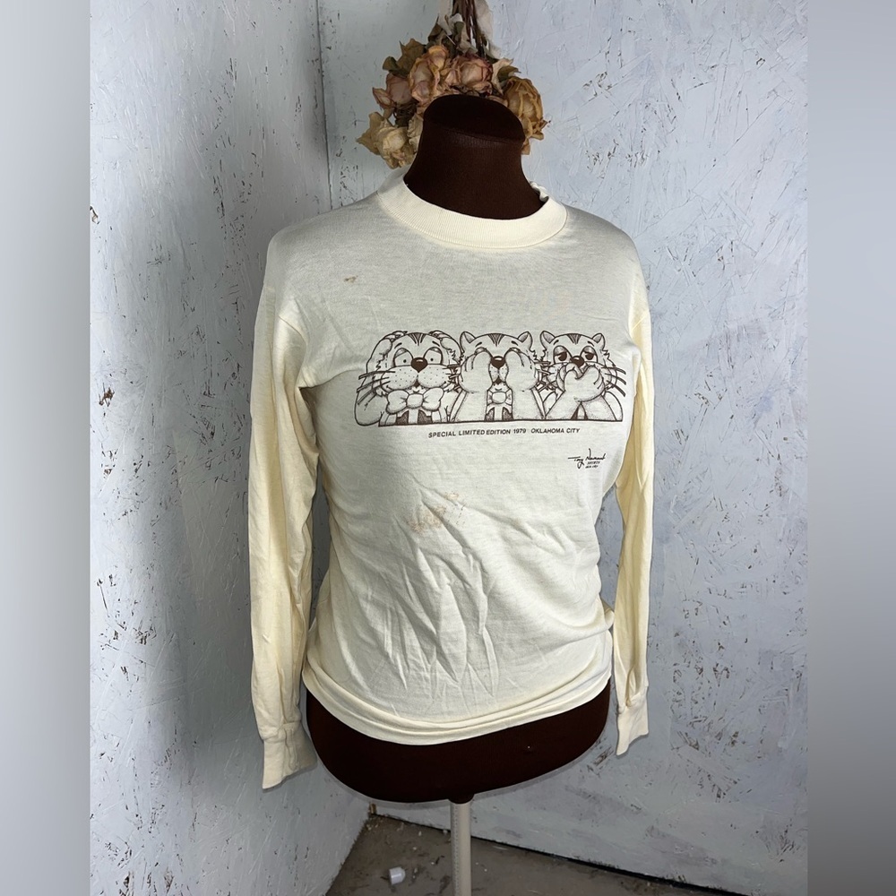 Vintage 1979 Special Edition KATT FM100 Long Sleeve Medium